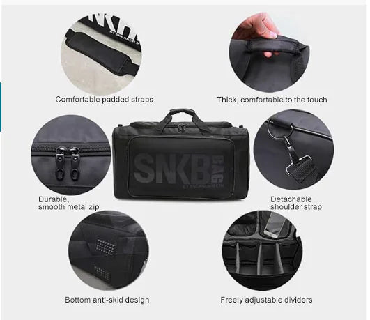 Sneaker Duffel Travel BagSneaker Duffel Travel Bag