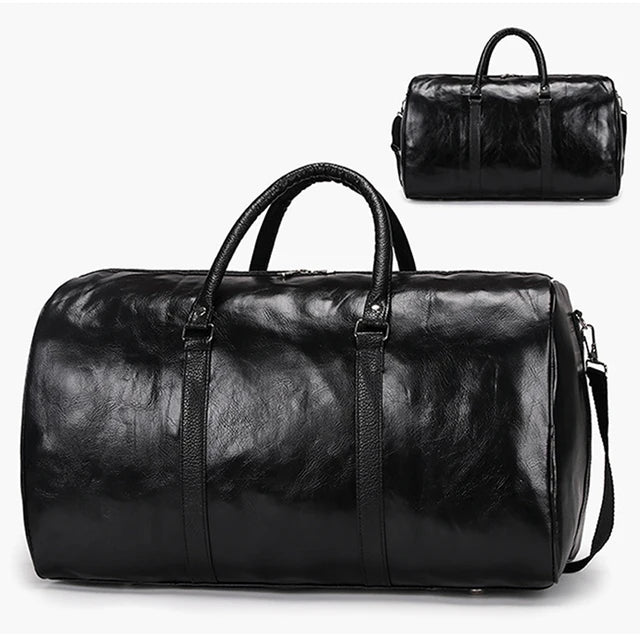 Leather Duffel Travel BagLeather Duffel Travel Bag